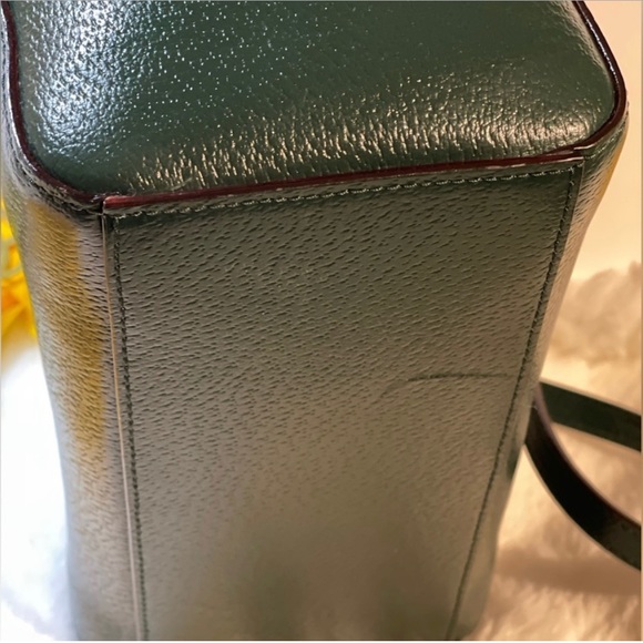 VINTAGE KATE SPADE NEW YORK Wellesley Camryn Cross-Body in Shiny Emerald. 🎁 - Picture 10 of 14